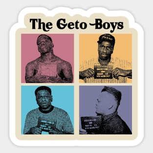 Geto Boys Mugshot Sticker